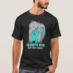 Kinderkrankheit Großvater Bärenunterstützung T-Shirt