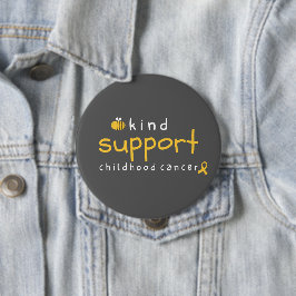 Kinderkrebs als freundlichen Support Button