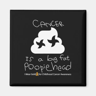 Kinderkrebs-Bewusstsein Monat Krieger-T-Shirt Magnet