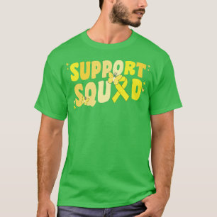Kinderkrebs-Bewusstseinsunterstützung Squad Butter T-Shirt