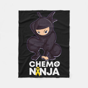Kinderkrebs Chemo Ninja-Band Fleecedecke