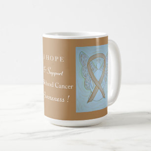 Kinderkrebs-Sensibilisierungskampagne Angel Cup od Kaffeetasse