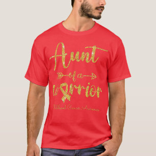 Kinderkrebsbewusstsein eines Kriegers 233 T-Shirt