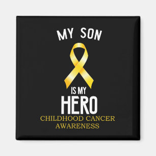 Kinderkrebsbewusstsein Mein Sohn ist mein Held Magnet