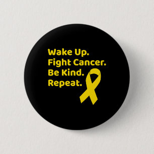 Kinderkrebsbewusstseinsmonat für September Button