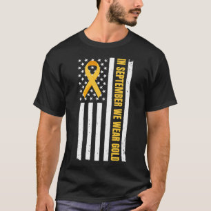 Kinderkrebsbewusstseinsmonat Im September tragen w T-Shirt