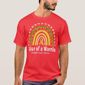 Kinderkrebserklärungsisterin eines KriegerYels T-Shirt