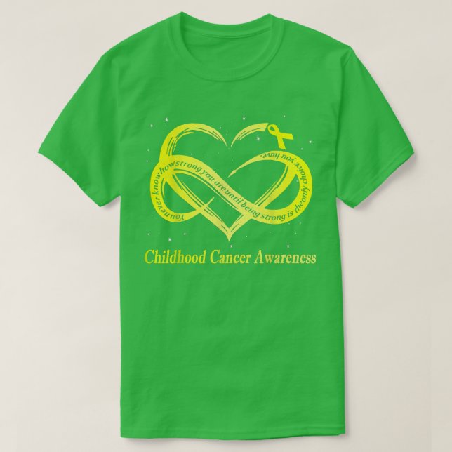 Kinderkrebskrieger T-Shirt (Design vorne)