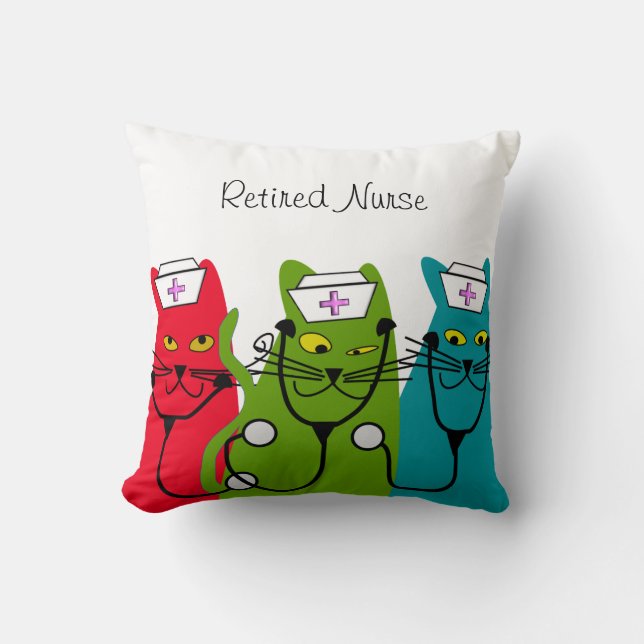 Kinderkrippe "Fettkatzen" Kissen (Vorderseite)