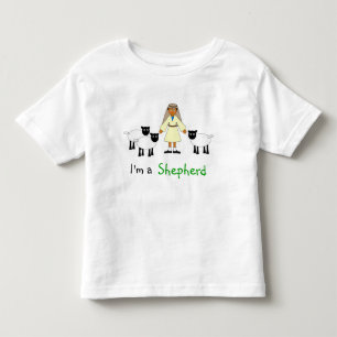 Kinderkrippe — Niedlicher "Hirtenjunge" Kleinkind T-shirt