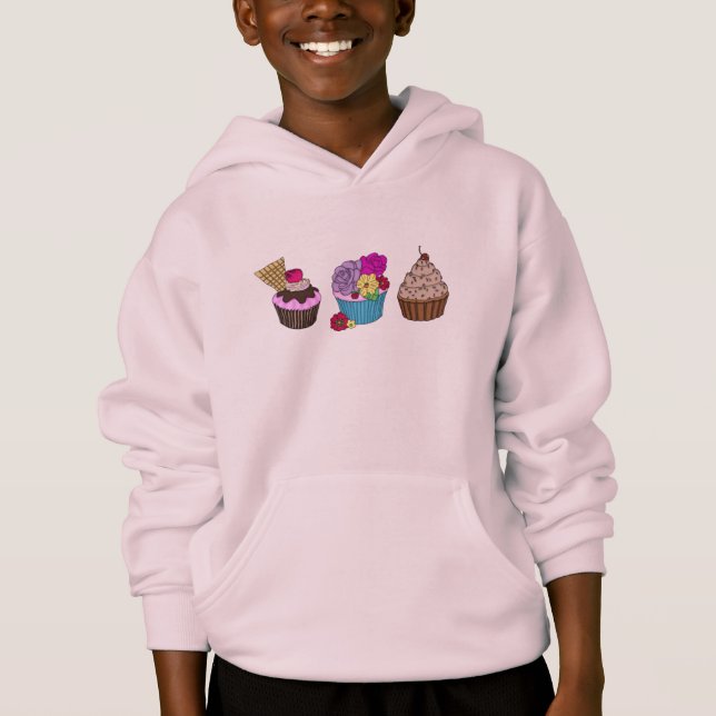 Kinderkuchen-Pullover Hoodie (Vorderseite)