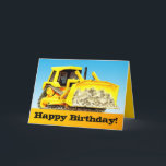 Kinderkundenspezifische Bau-alles- Gute zum Karte<br><div class="desc">KinderLiebe-Baufahrzeuge und LKWs und einige Kindergerade Liebeplanierraupen!</div>