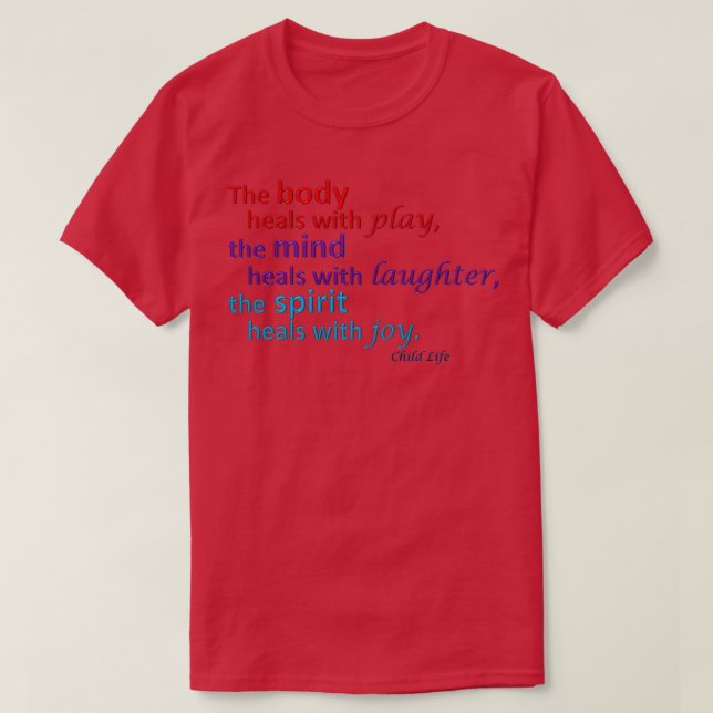Kinderlebensspezialist 1 T-Shirt (Design vorne)