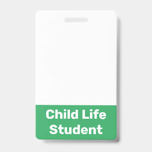 Kinderlebensstudent Ausweis