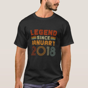 Kinderlehre Seit Januar 2018 Boys Girls Vintag T-Shirt