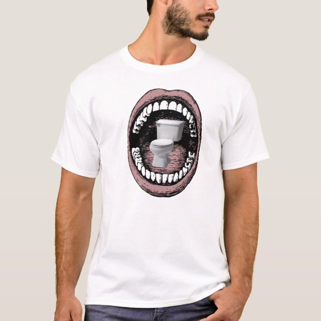 Kinderleichter Mund T-Shirt (Vorderseite)