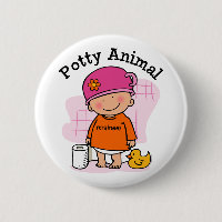 Kinderleichter Tiermädchen-Knopf