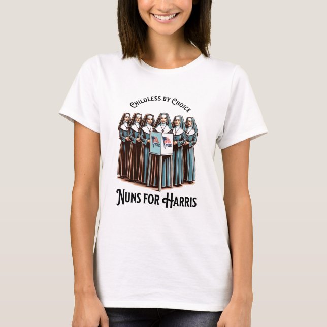 Kinderlos von Choice Nuns für Harris T-Shirt (Vorderseite)