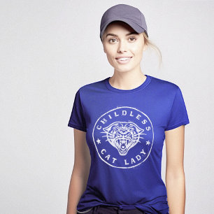 Kinderlose Cat Lady Movement T-Shirt