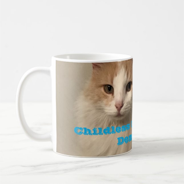 Kinderlose Cat Ladys for Democracy Kaffeetasse (Links)