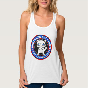 Kinderlose Cat Ladys für Kamala-Demokraten USA 202 Tank Top