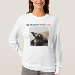 Kinderlose Cat Ladys Pro Democracy T-Shirt