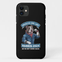 Kinderlose Hundedame wählt Kamala 2024