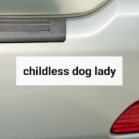 Kinderlose Hündin minimalistisch-modern-witzig wei