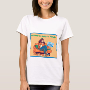 Kinderlose Katze für Harris/Walz T-Shirt