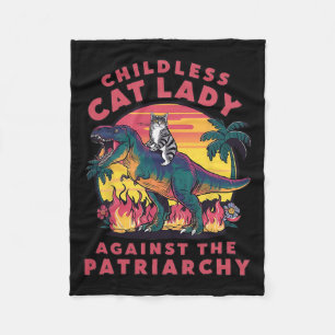 Kinderlose Katze gegen die Patriarchenkatze Ridi Fleecedecke