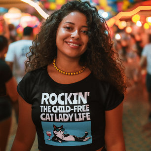 KINDERLOSE KATZE LADIES T - SHIRT