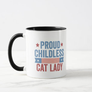 Kinderlose Katze Lady 2024 Tasse