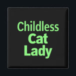 Kinderlose Katze Lady Funny Vote 2024 Magnet<br><div class="desc">Kinderlose Katze Lady Funny Vote 2024</div>