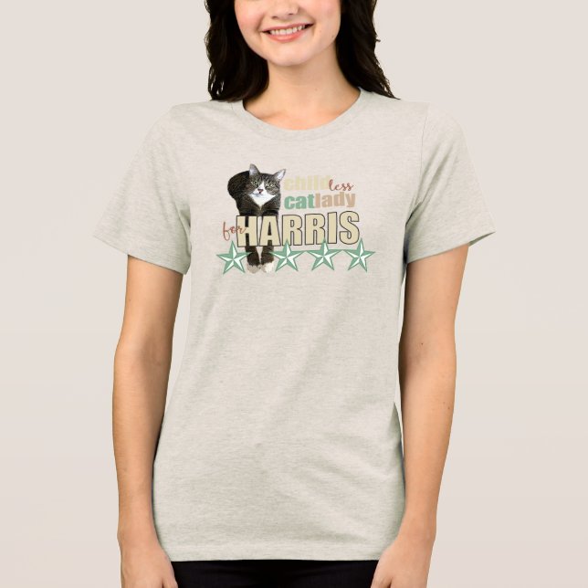 Kinderlose Katze Lady für Harris tee (Vorderseite)