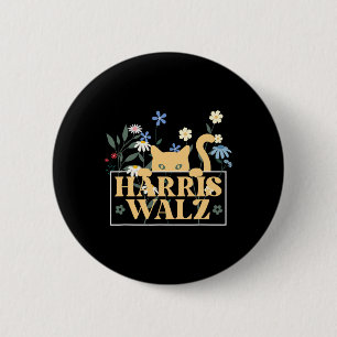 Kinderlose Katze Lady Harris Wheimer Waltz Floral Button