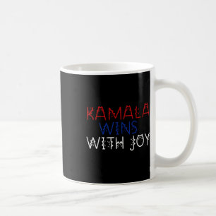Kinderlose Katze Lady Kamala Harris für Präsident Kaffeetasse