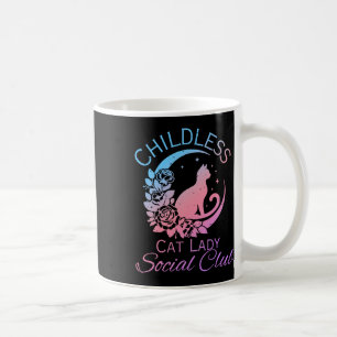 Kinderlose Katze Lady Social Club Meme Cat Kamala Kaffeetasse