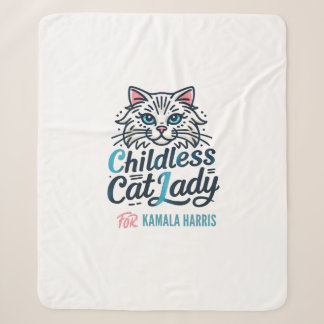 Kinderlose Katze Lady von Kamala Harris Sherpadecke