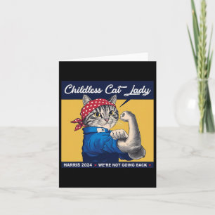 Kinderlose Katze Lady Wir gehen nicht zurück Kamal Karte