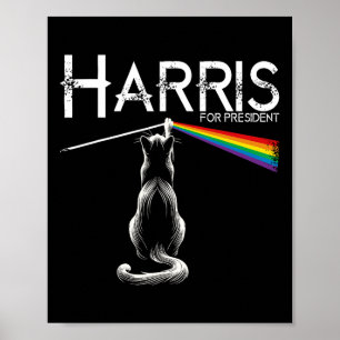 Kinderlose Katze Ladys Funny Cat Lady Poster