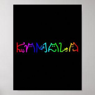 Kinderlose Katze Ladys Kamala Childless Cat Lady L Poster