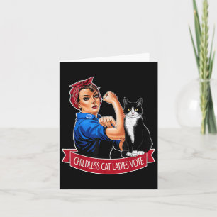 Kinderlose Katzen Frauen wählen Rosie The Riveter  Karte