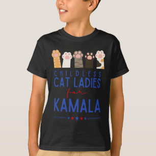 Kinderlose Katzen für Kamala T-Shirt