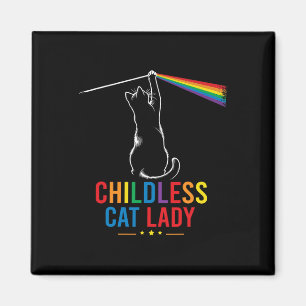 Kinderlose Katzen Lady Cat Ladys for Kamala 2024 Magnet