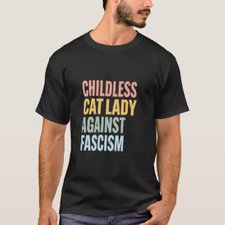 Kinderlose Katzenladies Frauen T-Shirt