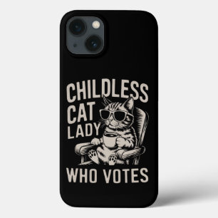 Kinderlose Katzenlady 2024 Wahlstimme Kamala Case-Mate iPhone Hülle