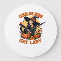 Kinderlose Katzenlady Hexe - lustige Hexenkatze sc