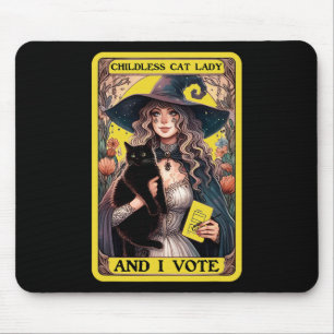 Kinderlose Katzenlady und ich wähle Mousepad