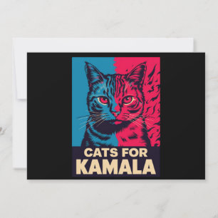 Kinderlose Katzenlady wählt Kamala Harris 2024 Einladung