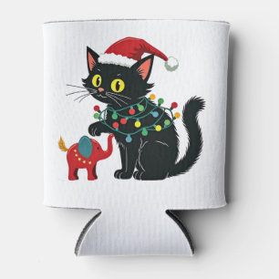 Kinderlose Katzenlady Weihnachten Kamala Trump Dosenkühler